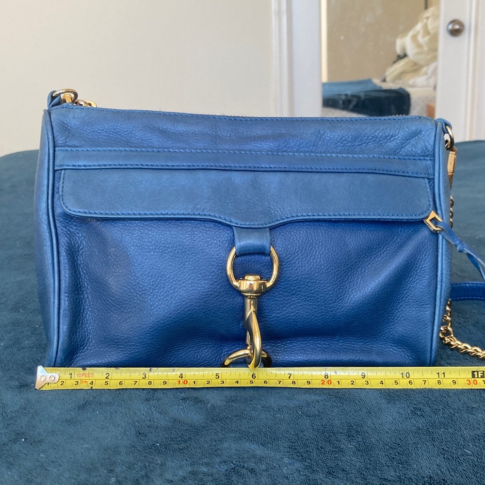 Rebecca Minkoff MAC convertible crossbody denim color